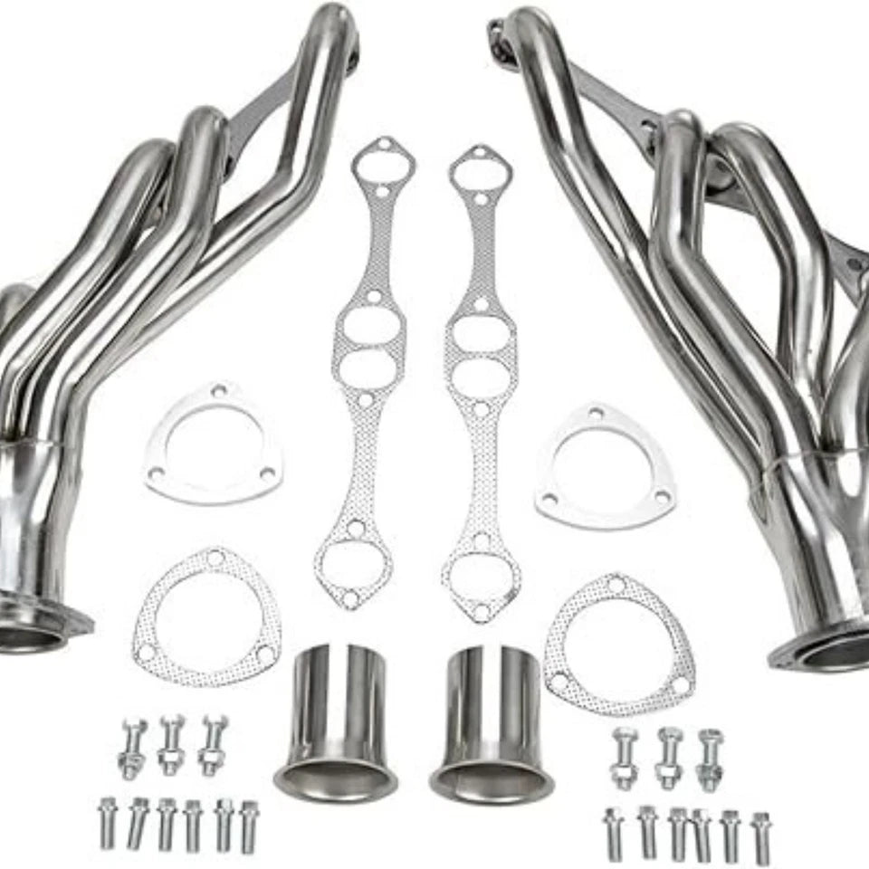Stainless Steel Exhaust Headers for Chevy Small Block SB V8 262 265 283 305 327
